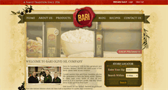 Desktop Screenshot of barioliveoil.com