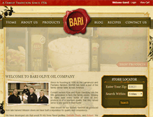 Tablet Screenshot of barioliveoil.com